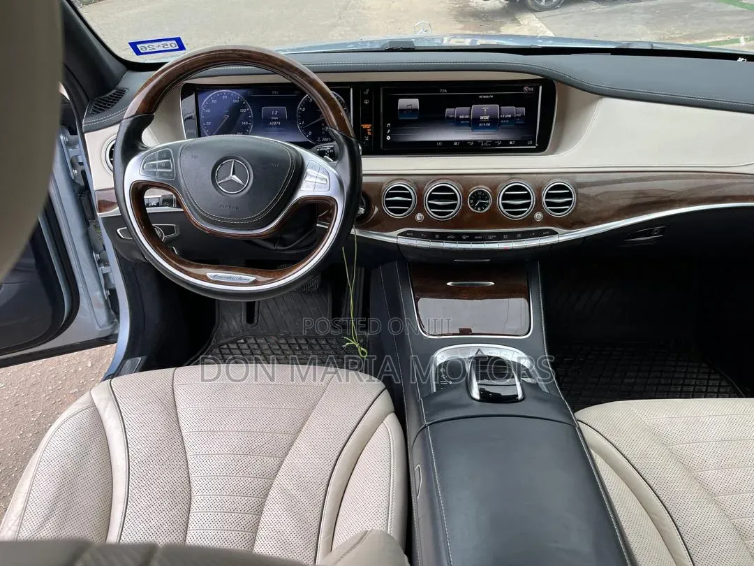 Mercedes-Benz S-Class 2015 Silver