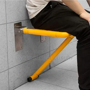 High Grade Bathroom Wall Shower Folding Stool.