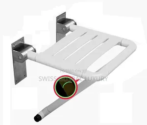 High Grade Bathroom Wall Shower Folding Stool.