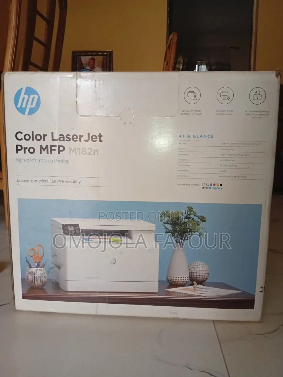 Colour HP Printer + Scanner MFP HM182n