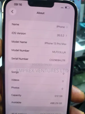 Apple iPhone 13 Pro Max 512 GB Gold