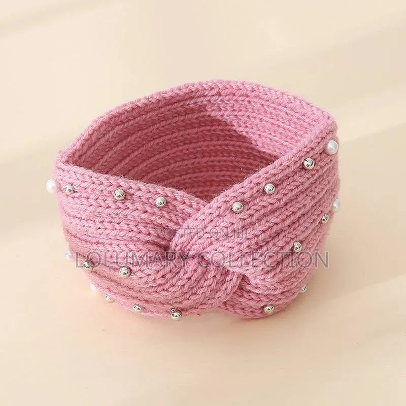 Beaded Bow Headband