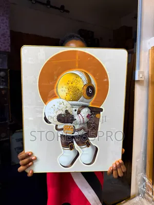 Crystal Astronut Stoned Art Frame
