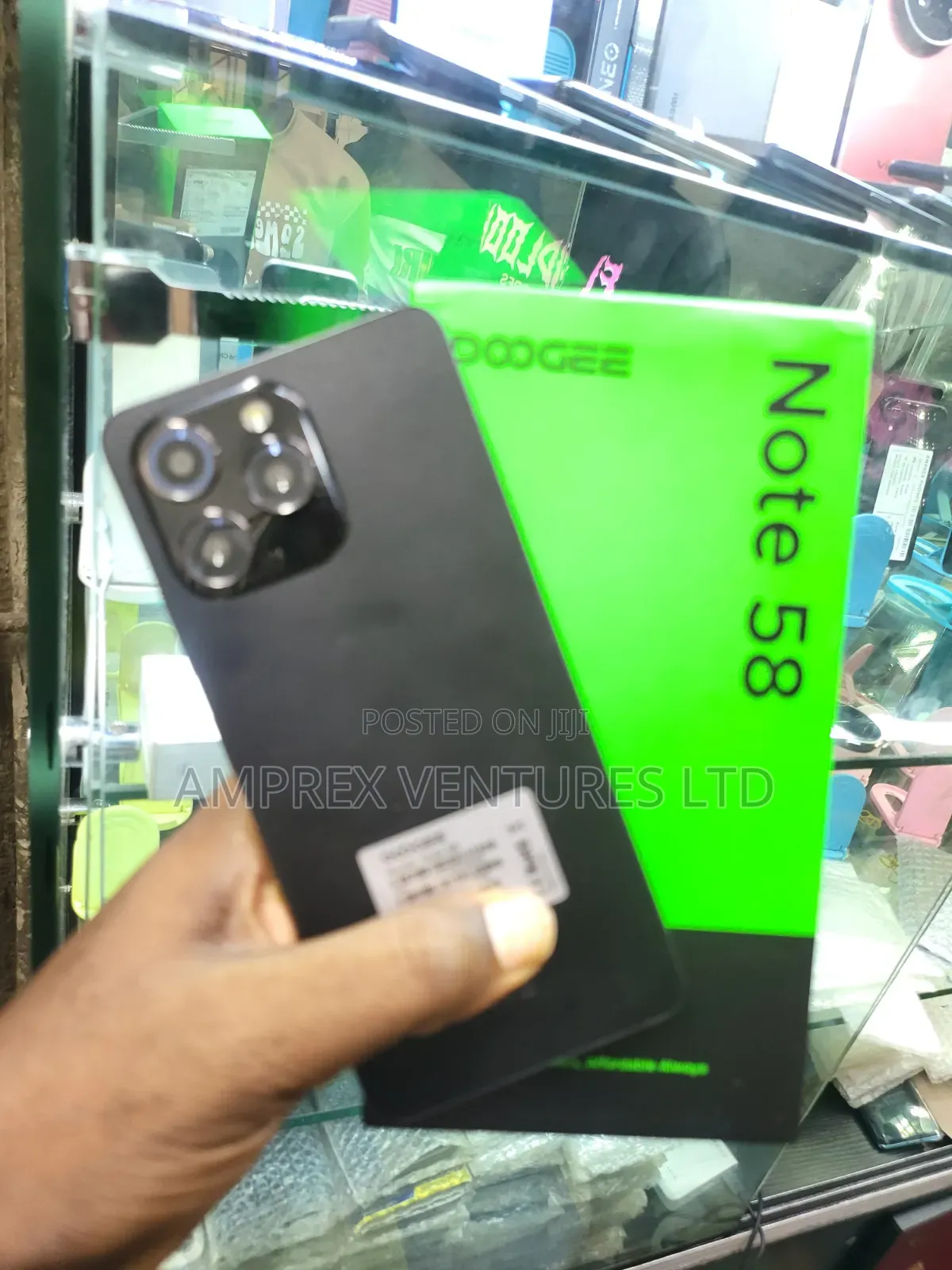 Doogee Note 58 128 GB Black
