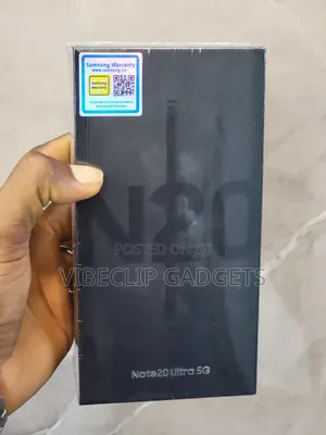 New Samsung Galaxy Note 20 Ultra 5G 256 GB Black