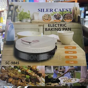 Electric Baking Pan + Pizza Maker - Multi-Functional Cooking Appliance