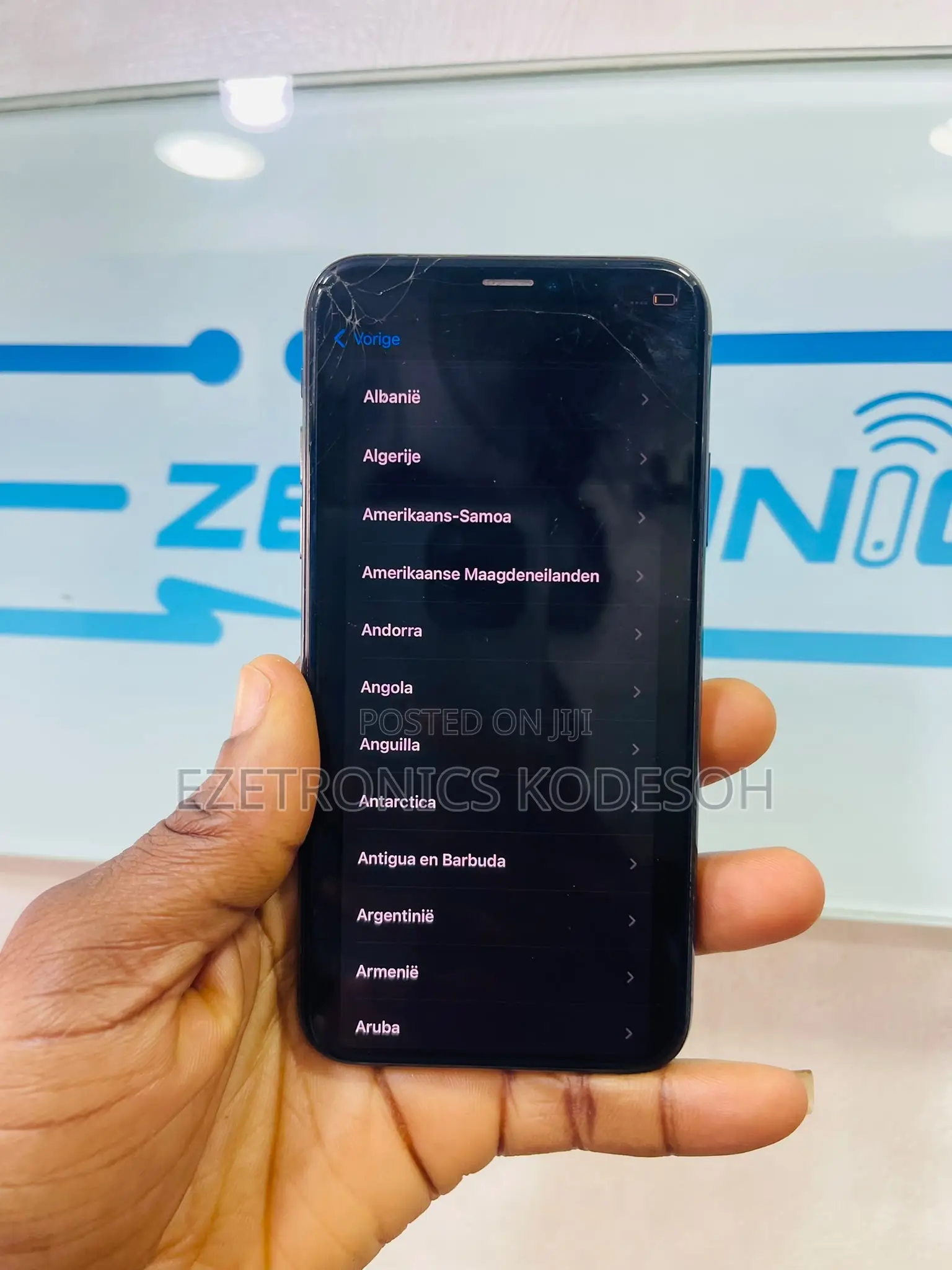 Apple iPhone X 64 GB Black