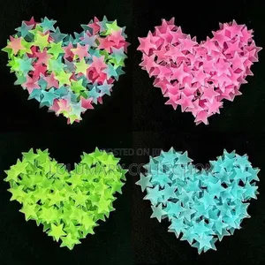 Glow in the Dark Luminous Wall Sticker -100Pcs Per Pack