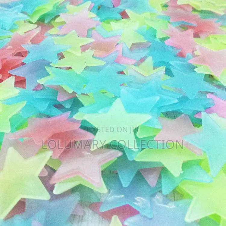 Glow in the Dark Luminous Wall Sticker -100Pcs Per Pack