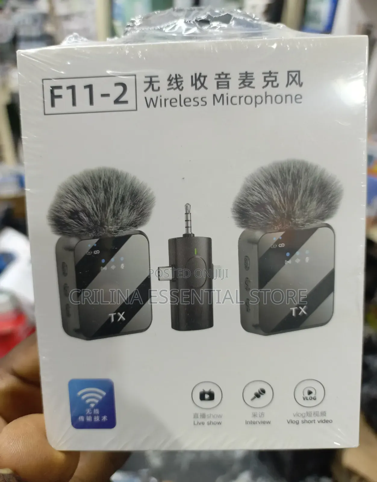 3-in-1 Wireless Microphone Set