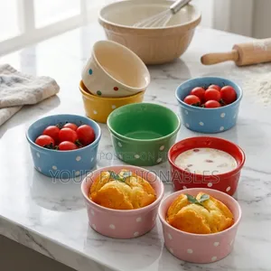 High Quality Polka Dots Ramekins