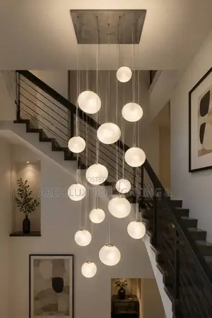 Modern Stair Chandelier Pendant Lights Indoor Lighting Lamp Light