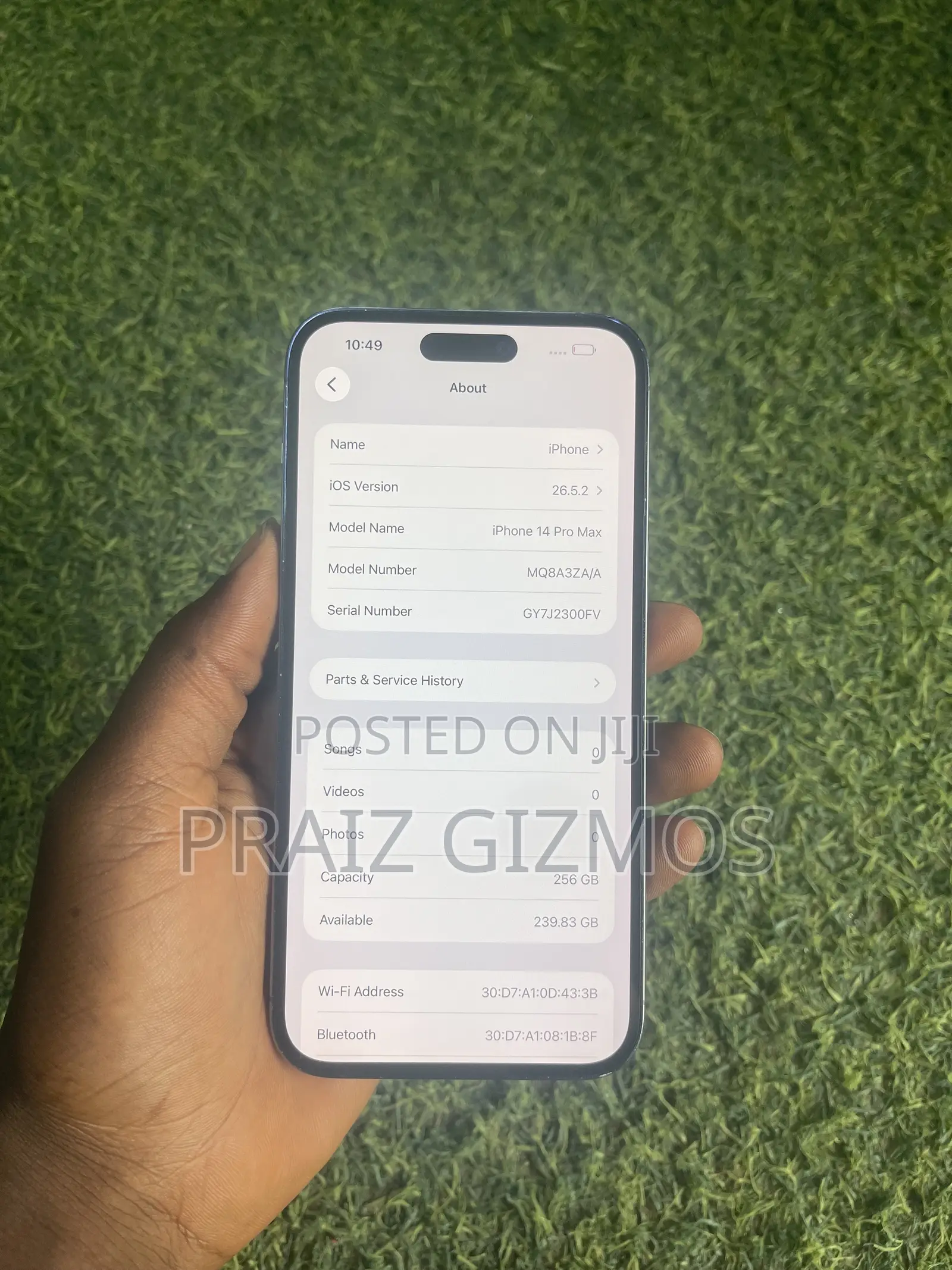 Apple iPhone 14 Pro Max 256 GB Blue