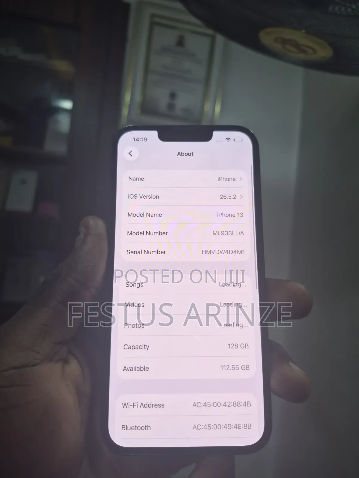 Apple iPhone 13 128 GB Black