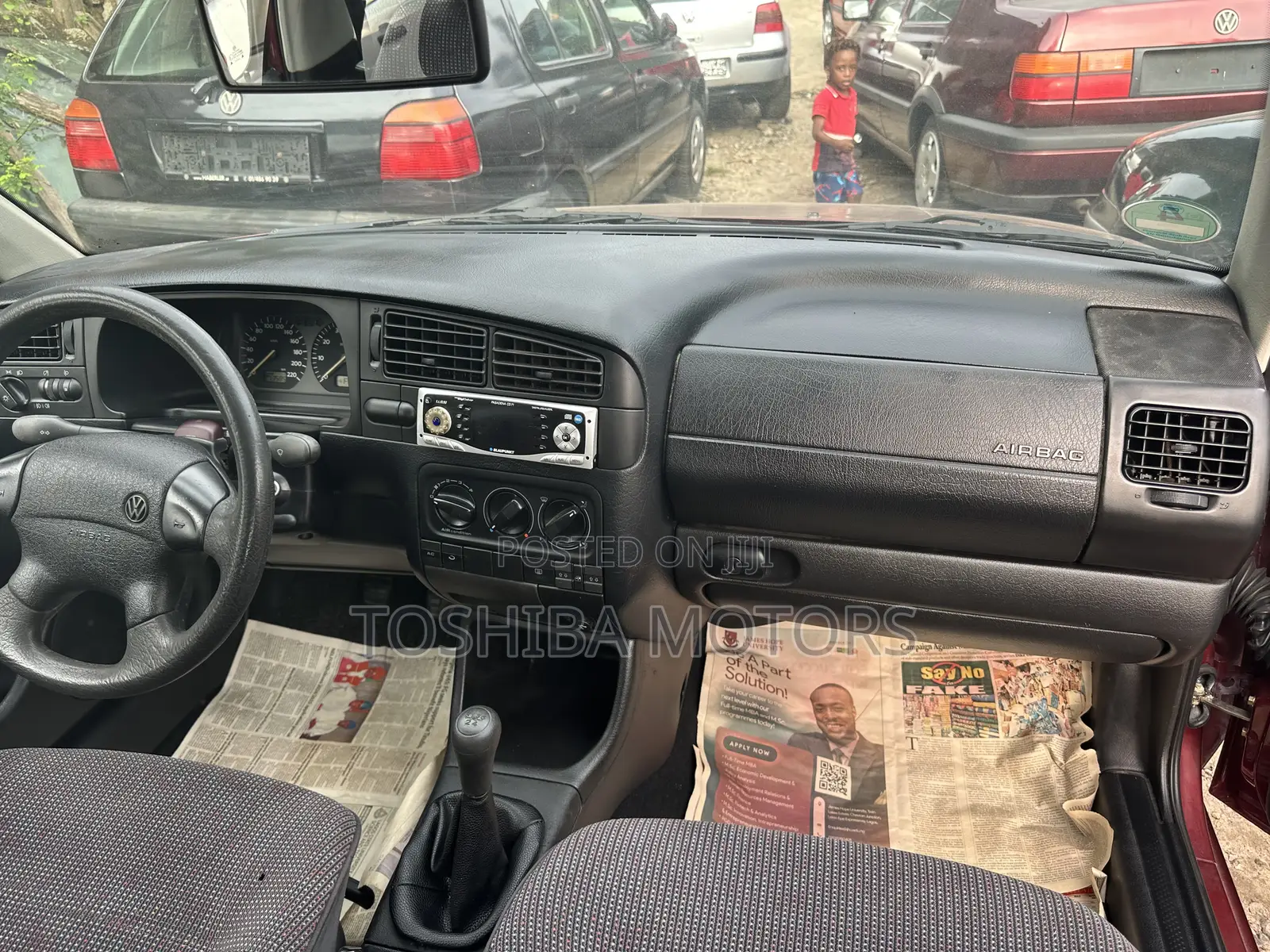 Volkswagen Golf 2003 Red