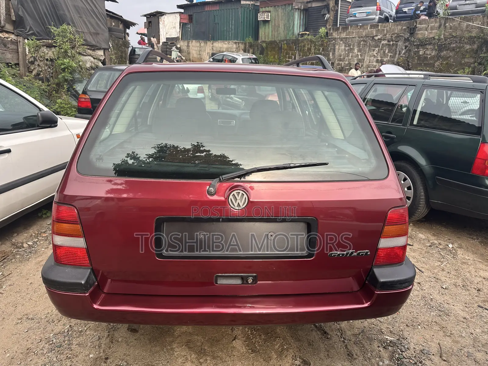 Volkswagen Golf 2003 Red