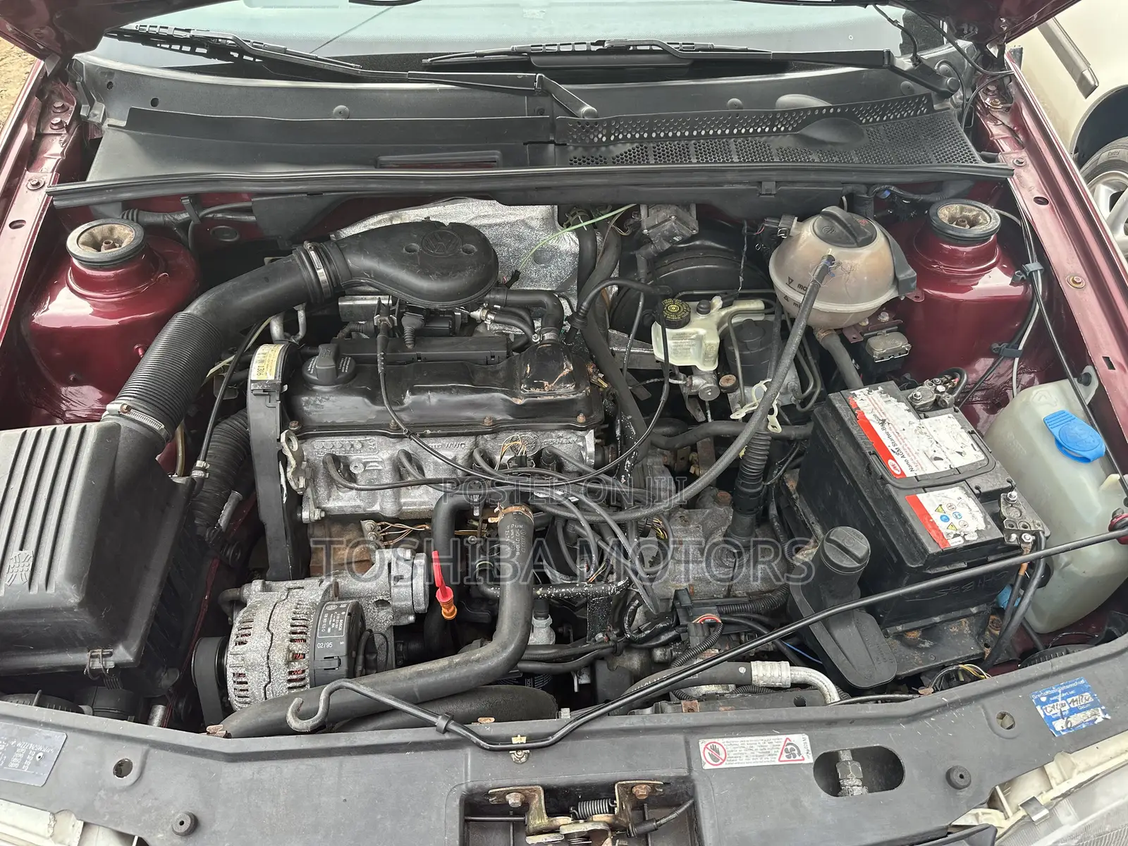Volkswagen Golf 2003 Red