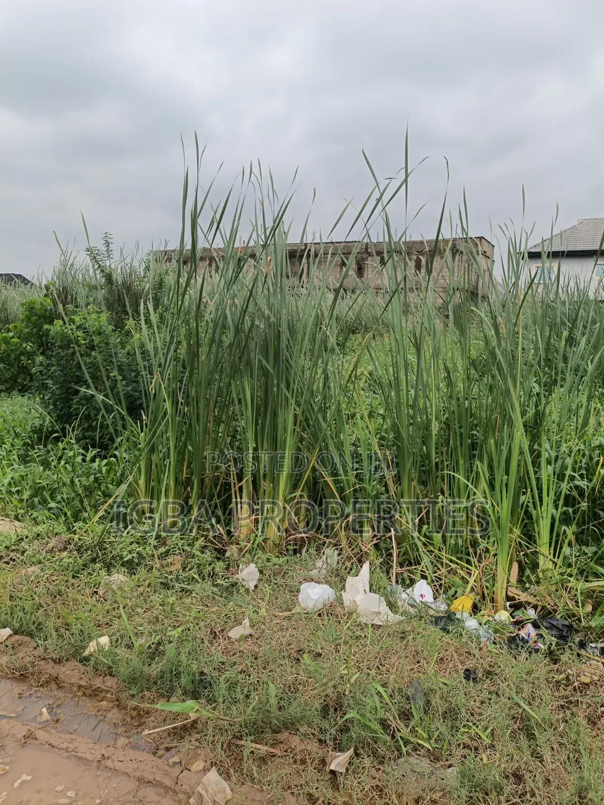 Full Plot in a Good Area at Owode Before Owode Bus Stop