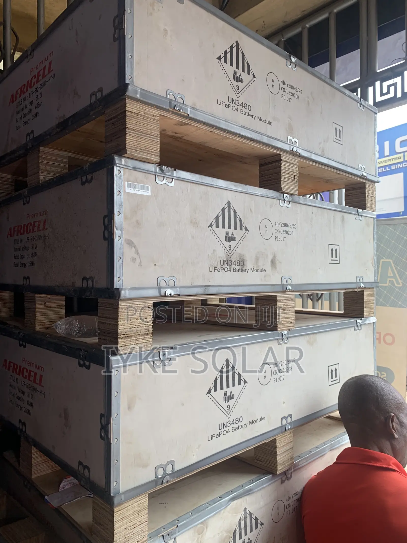 25kwh 48v Africell Lithium Ion Battery
