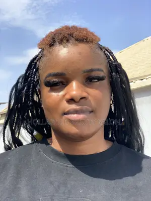 Lashes and Eyebrows With Nails Tech