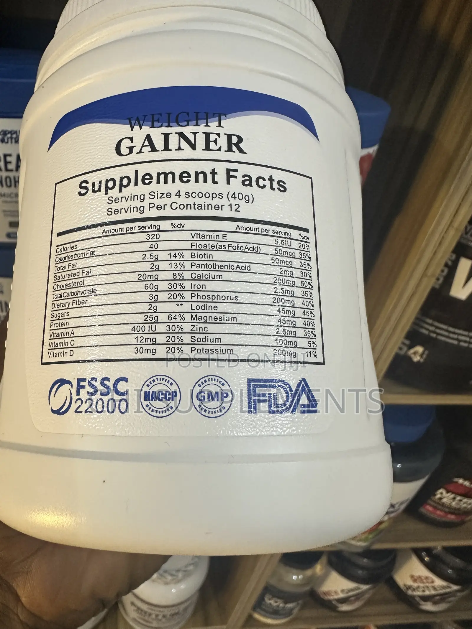 Winstown Weight Gainer