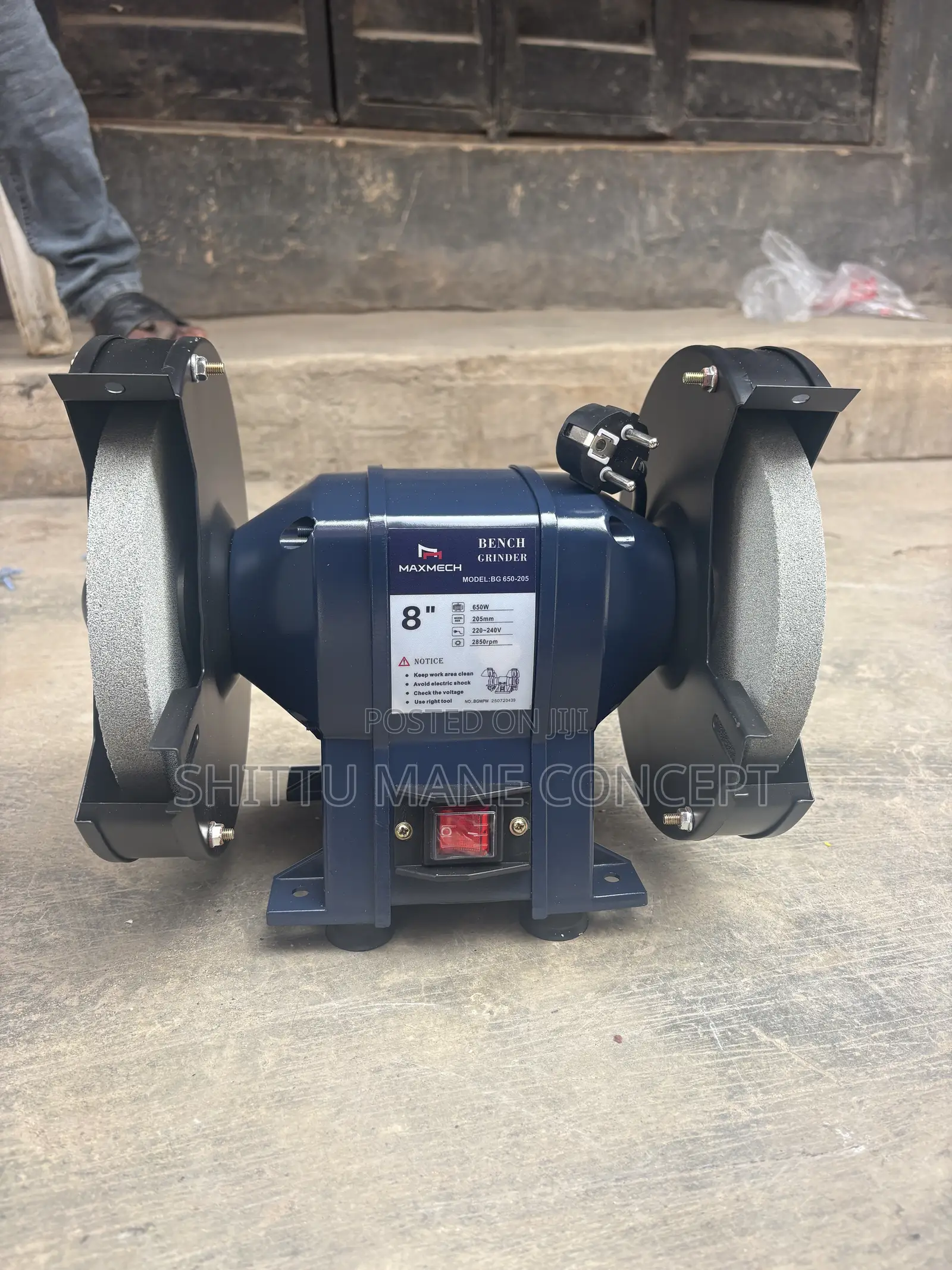 Bench Grinder Machine 200mm. 8” Inches