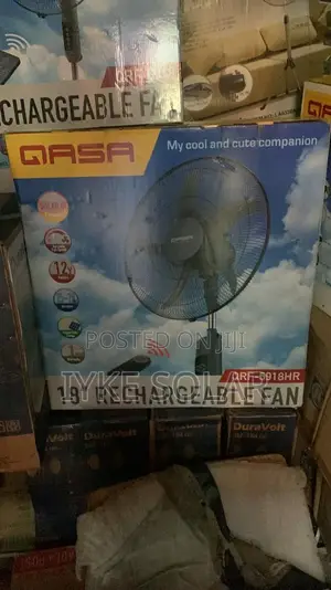 Qasa Rechargeable Fan 18””. QRF - 5918hr