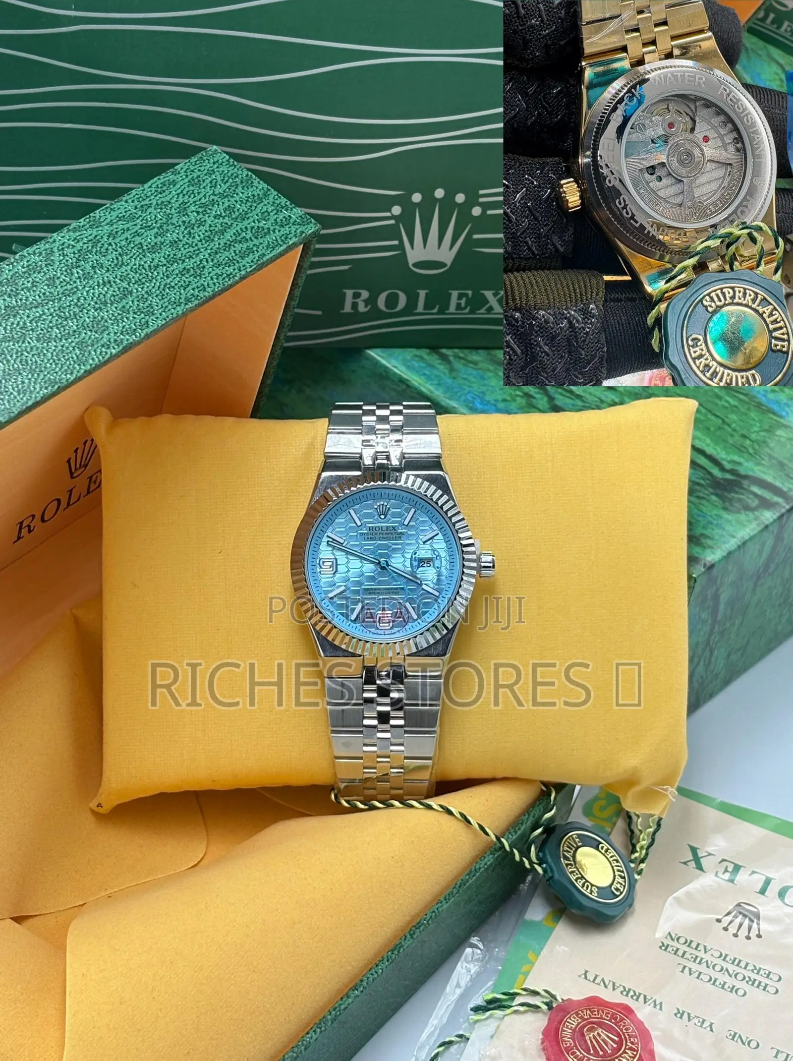 High Quality Rolex Automatic Movement Chain Watch