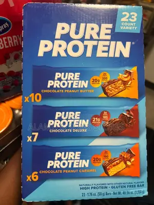 Pure Protein High Protein Bars – Variety Pack (23 Count)