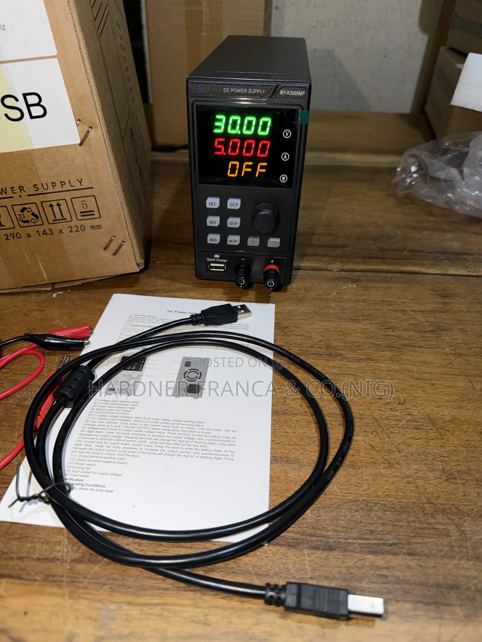 Programmable Dc Power Supply 30v/5a