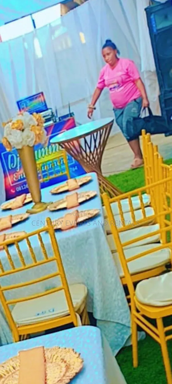 Chivalry Chairs Rentals in Lagos