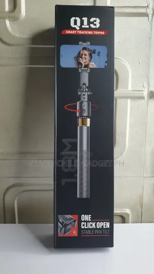 Q13 AI Tripod Smart Auto Face Tracking 360 Degrees Selfie Stick Gimbal
