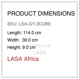 LASA Storage Ottoman Cube Foldable Box - 110.0 CM