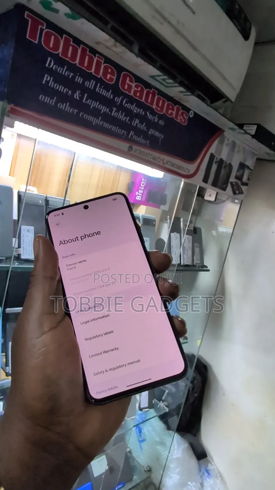 Google Pixel 8 256 GB Black