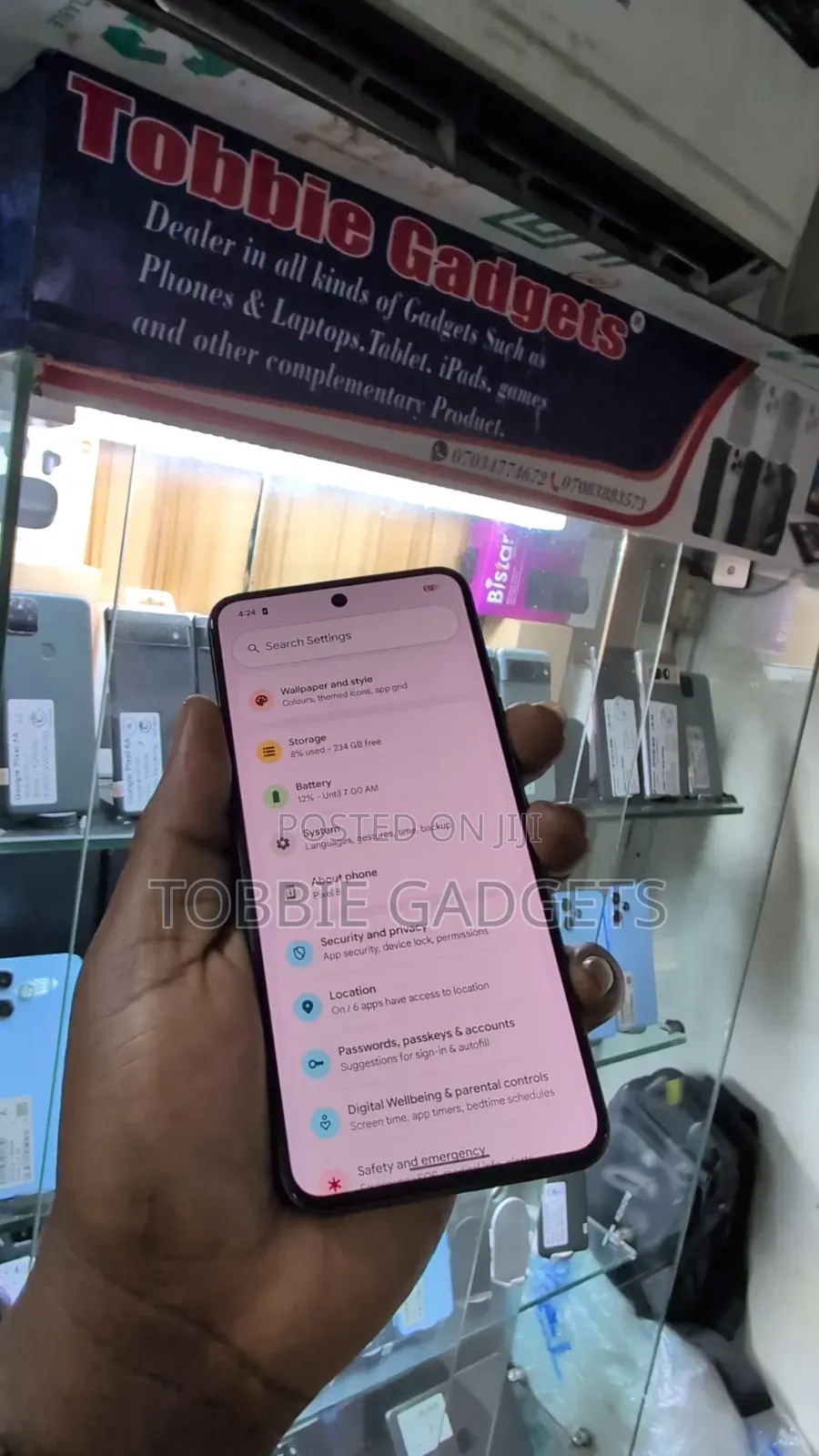 Google Pixel 8 256 GB Black