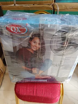 Standard Ox Non Rechargeable 18" Standing Fan, Elegant and Rust Free.