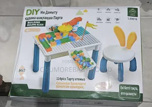 Diy Activity Table and Chair for 9m Upward With Building Blocks