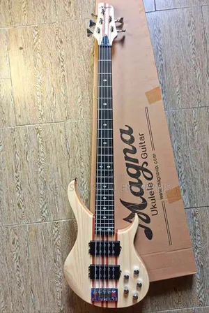 Magna Professional Five String Electric Bass Guitar