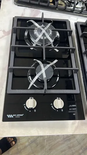 Built in 2 Burner Gas Cooker With Automatic Ignition Available