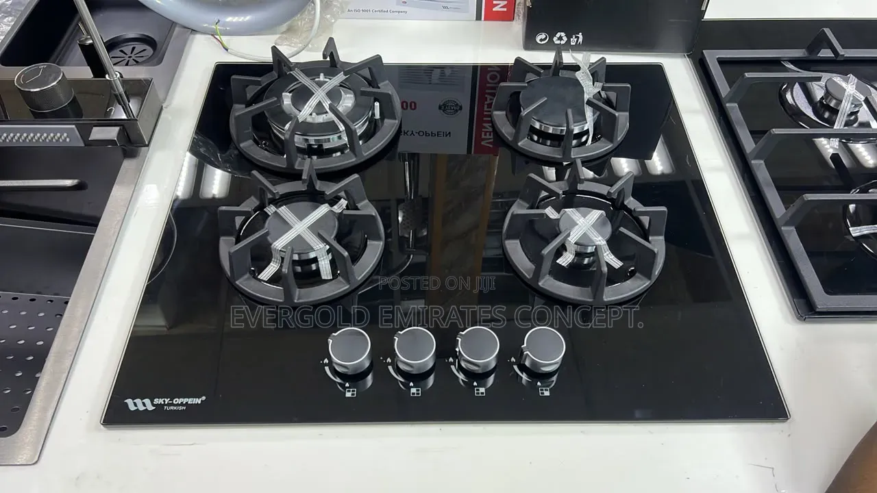 4 Burner Built in Cooker Hob With Automatic Ignition Available