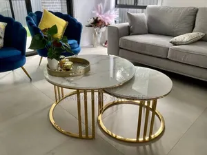 Stainless GOLD Center Table