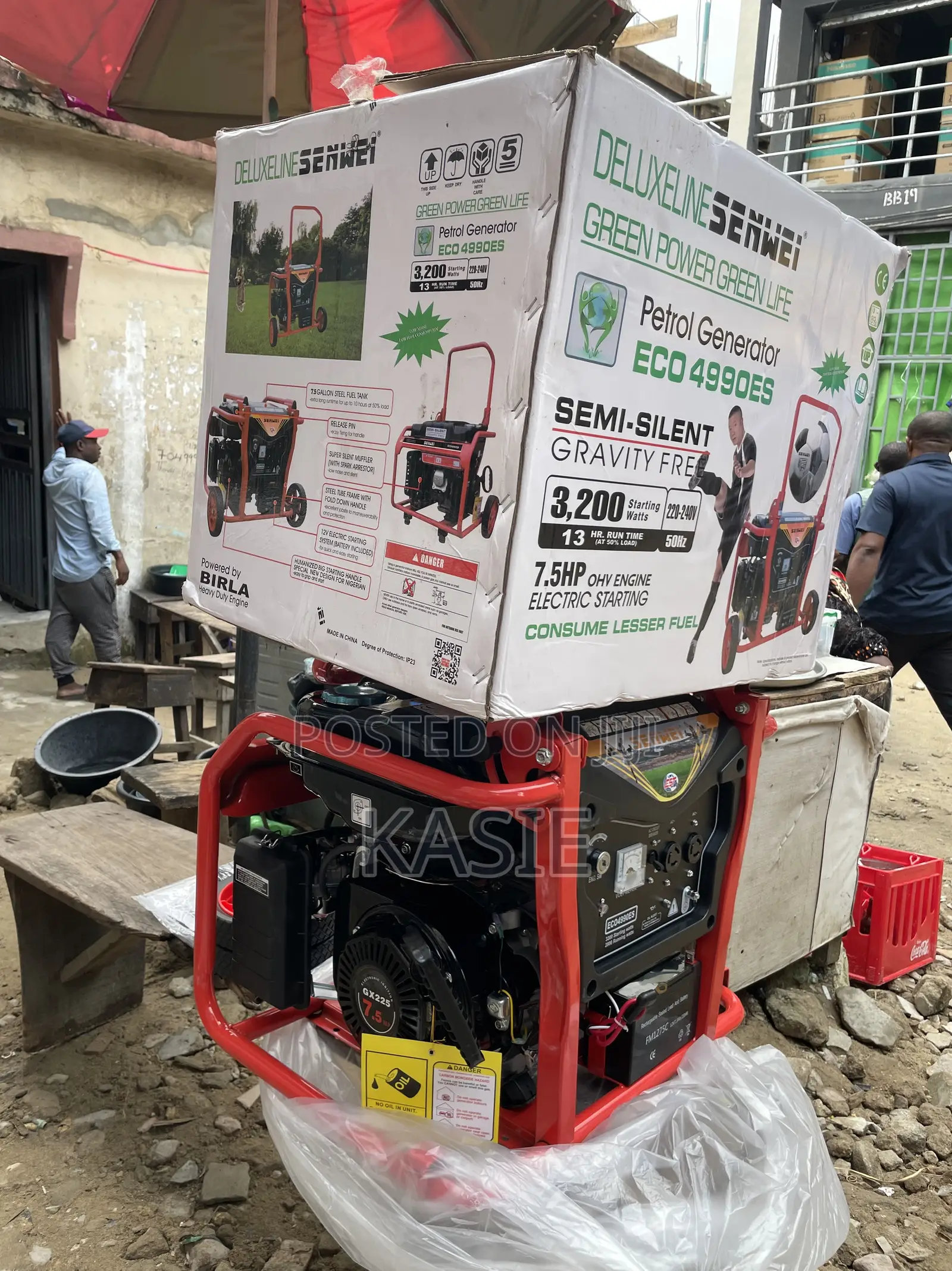 3.2kva Original Petrol Key Start Generator