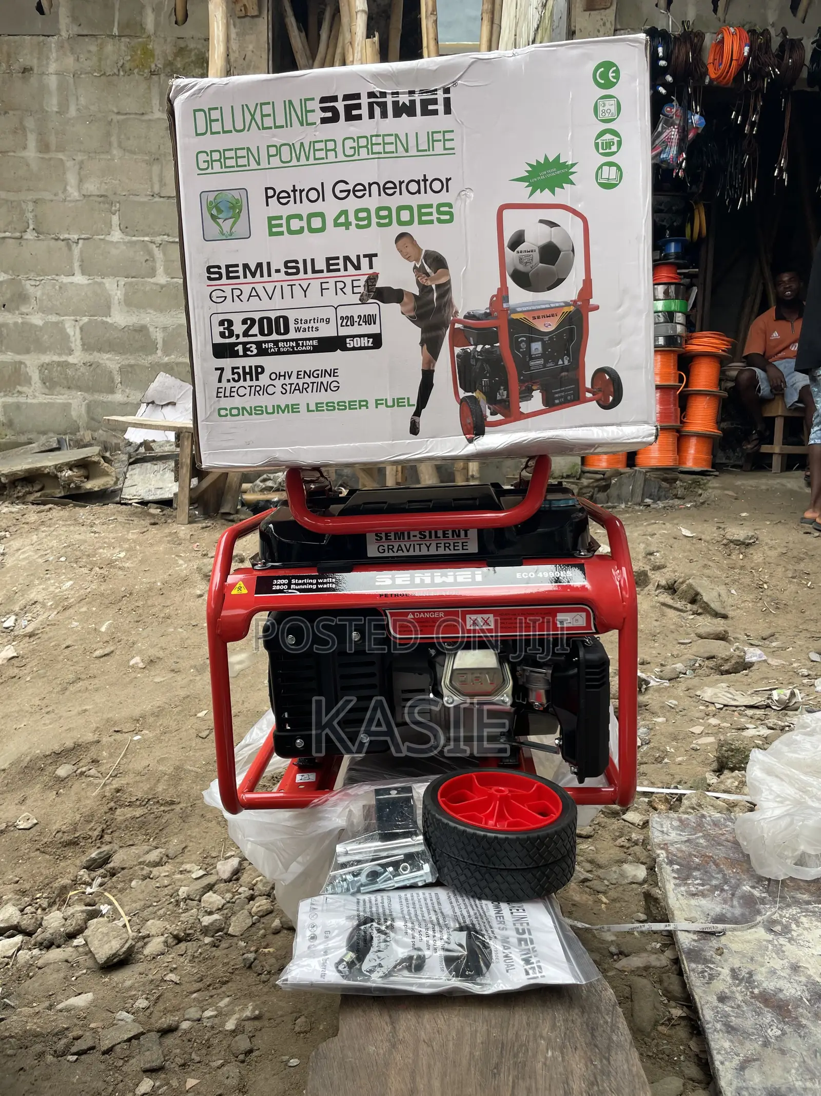 3.2kva Original Petrol Key Start Generator