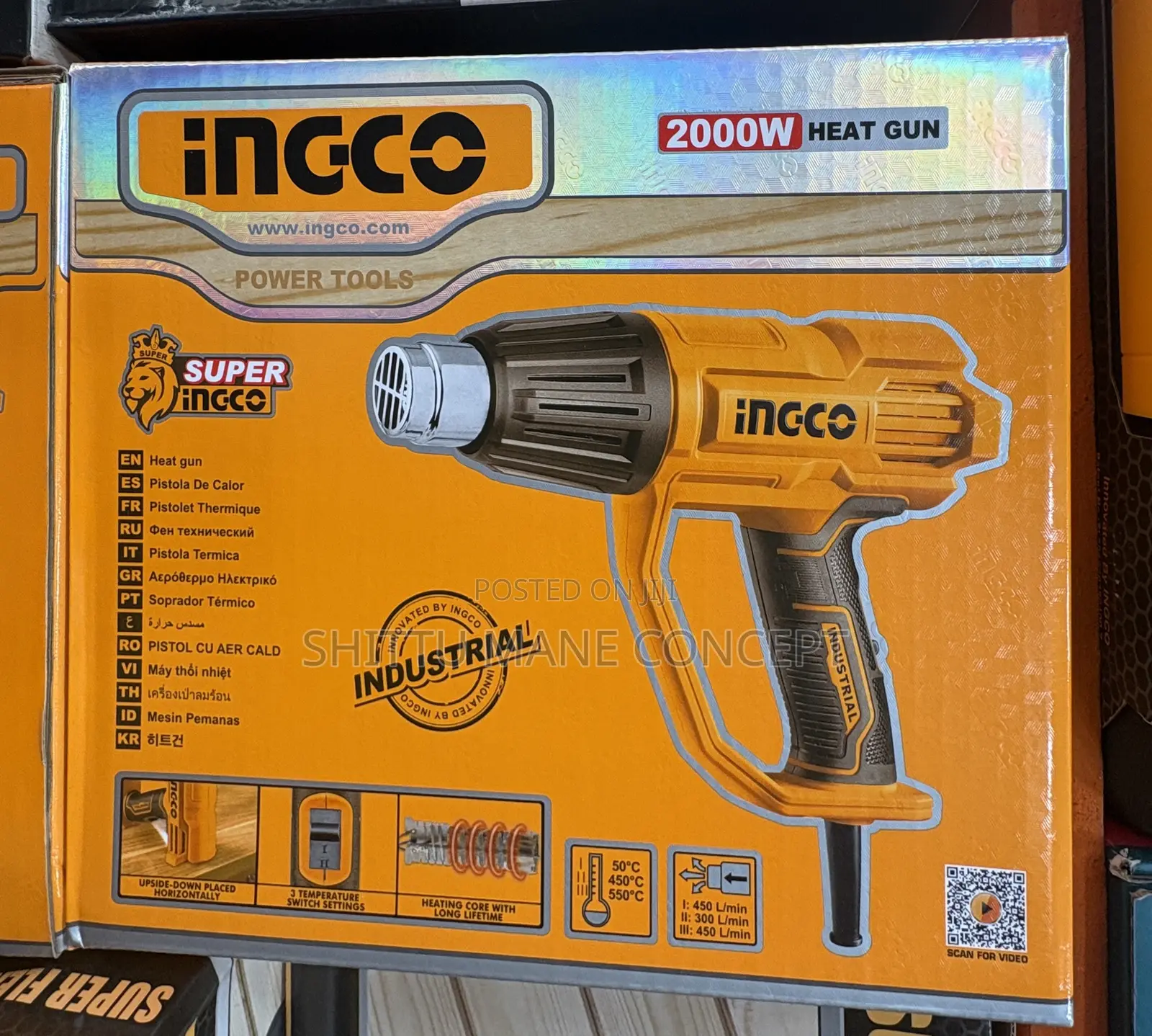 INGCO Heat Gun 2000w