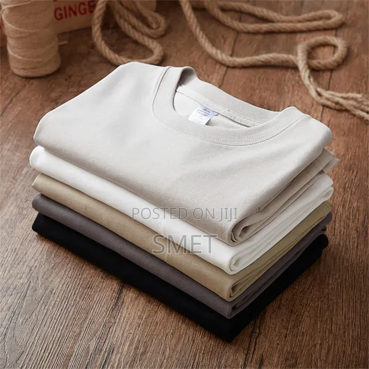 Premium Oversized Plain T-Shirt - Available in Multiple Colors