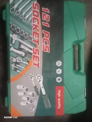 Complete Socket Tool Set With Ratchet Handle - Mechanic Tools