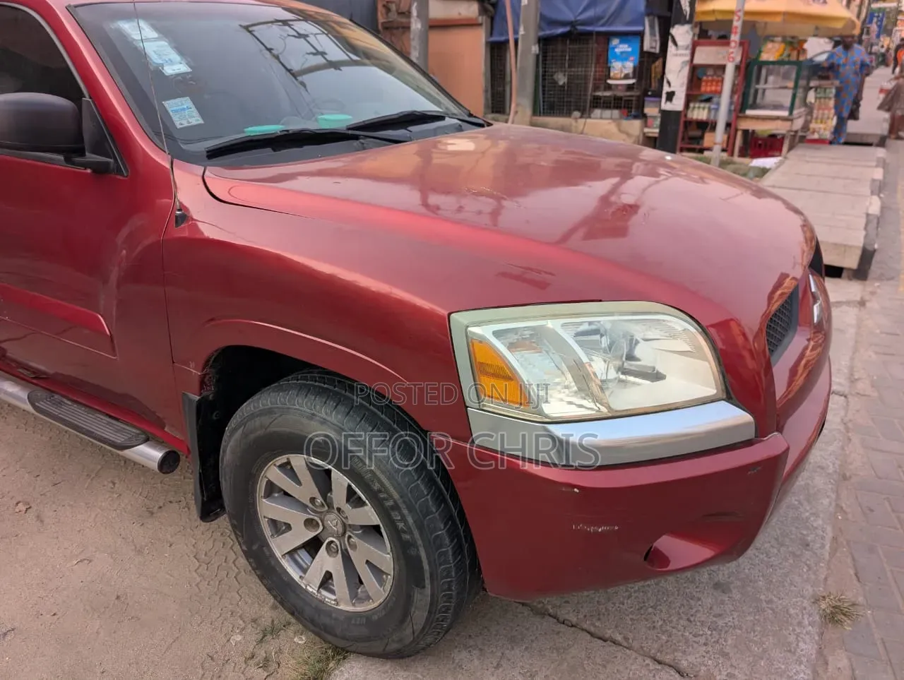 Mitsubishi Raider 2008 Red