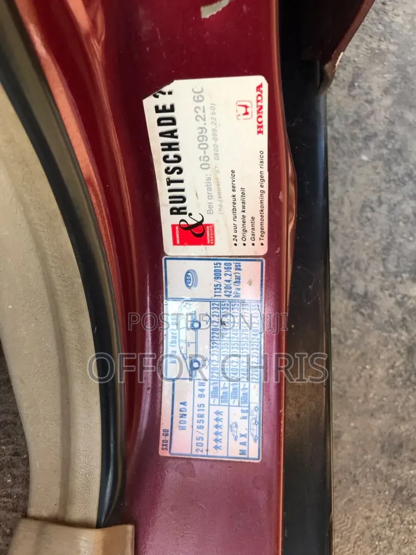 Honda Shuttle 1999 Red