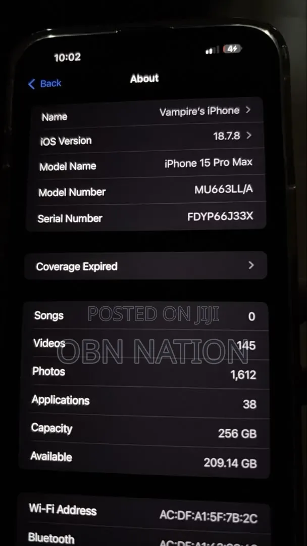 Apple iPhone 15 Pro Max 256 GB Silver