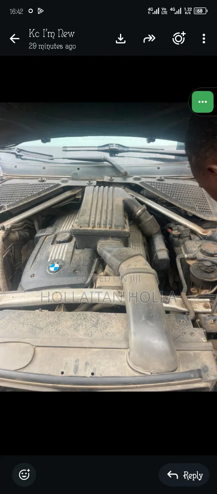 BMW X5 2008 Blue